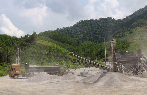 Thái Nguyên: Nhiều mỏ đá tạm dừng hoạt động do thiếu vật liệu nổ